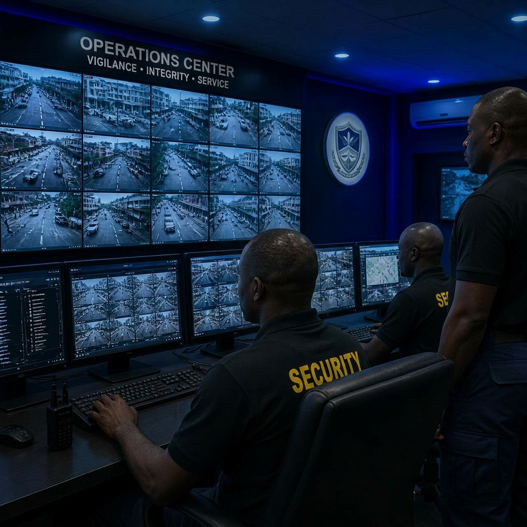 24/7 monitoring control room